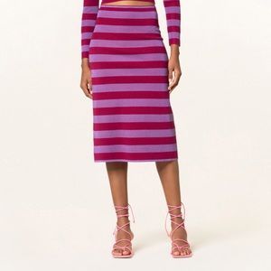 Designer Skirt Sz S BAUM UND PFERDGARTEN Charlotta Midi Skirt NWT MSRP$400